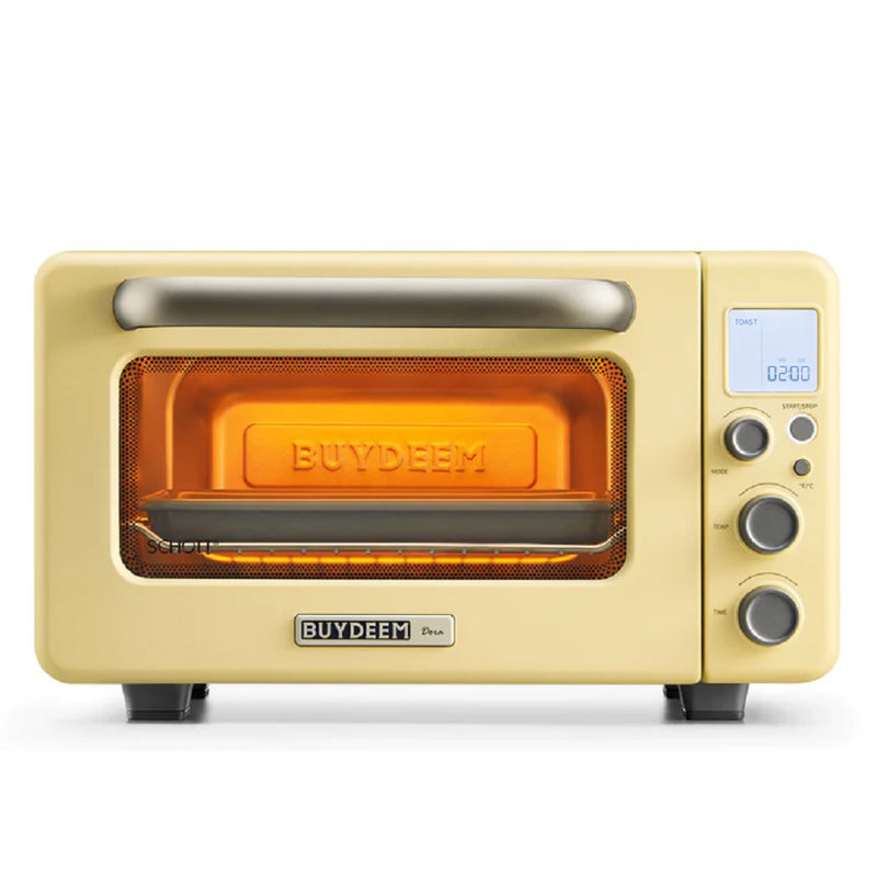 Buydeem Toaster Oven, Mellow Yellow