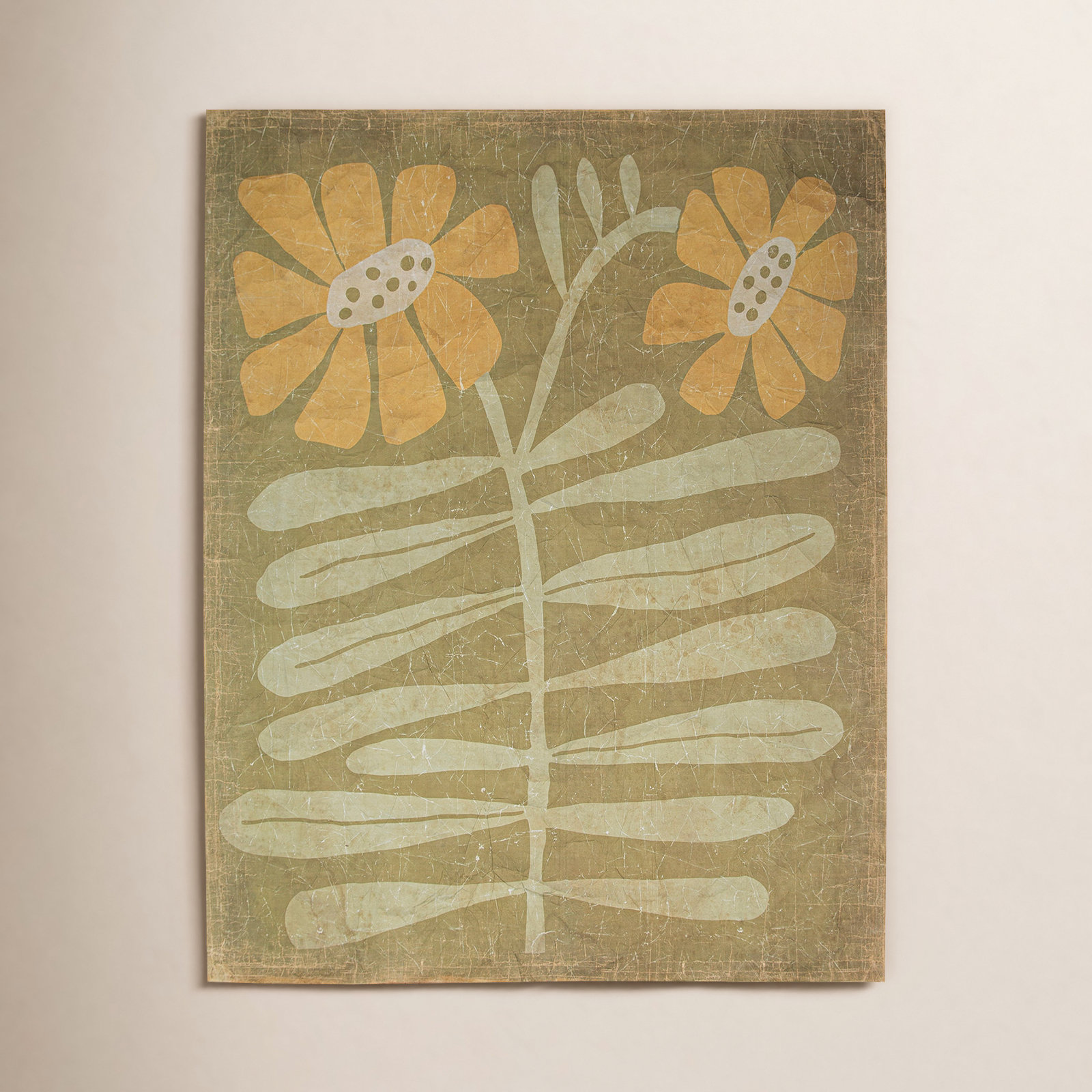 Floral Paper Wall Decor