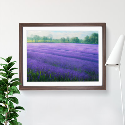 XH1022-7281X Radiant Bluebell Field - Single Picture Frame Print