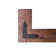 Neace Engineered Wood Rectangle Mirror