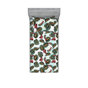 Bleu sarcelle, vert menthe, framboise / floral