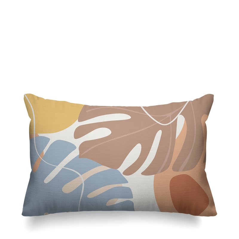 Coussin Mido Century, L 17 po x H 17 po, Pastel