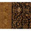 Hand Knotted Wool Oriental Area Rug in Black And Gold