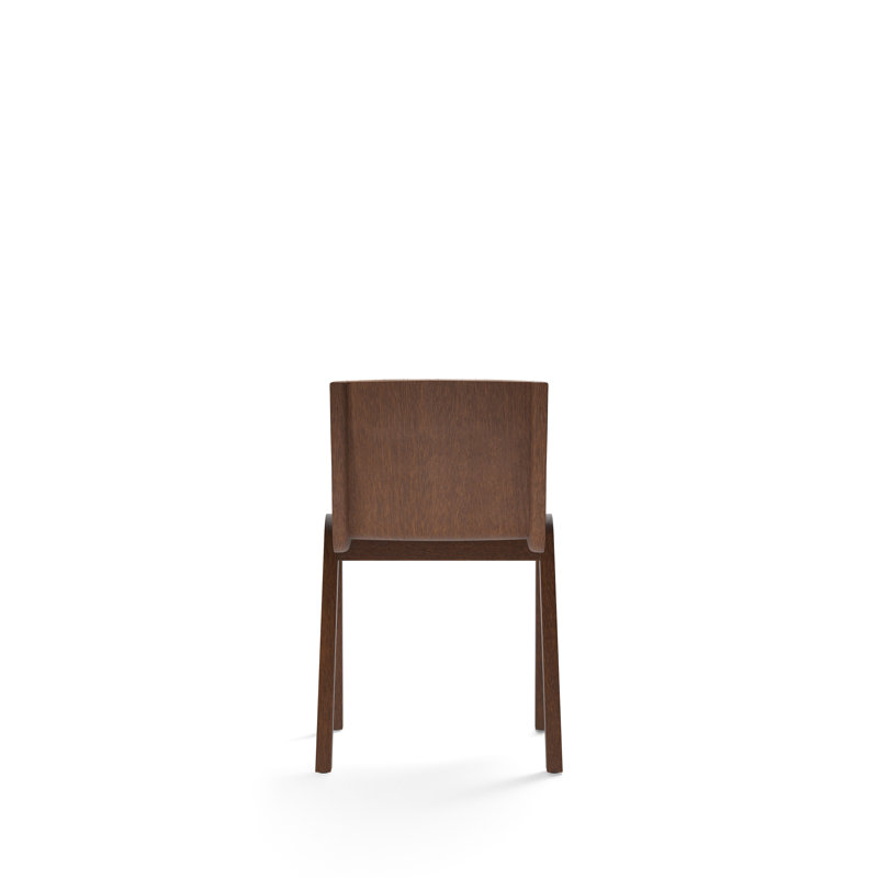 Ready Upholstered Dining Chair, Red Stained Oak, Bouclé 02 Acrylic