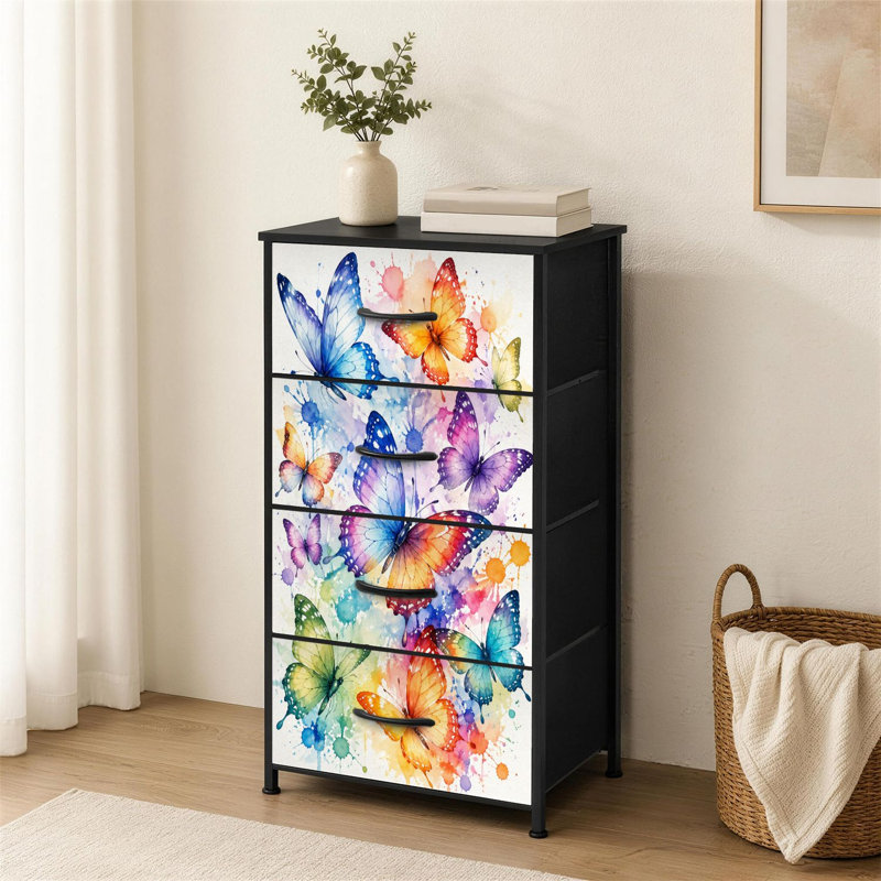 Commode à 4 tiroirs pour la chambre à coucher