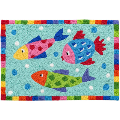Tapis lavable d'appoint Swim Team  20 po x 30 po