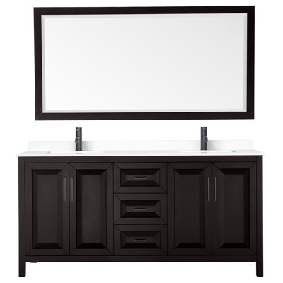 Daria 72'' W Double Vanity