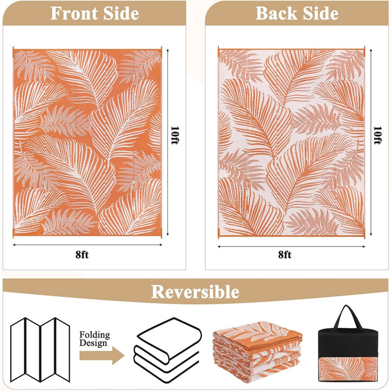 Outdoor Rug, Rectangle 8' x 10'