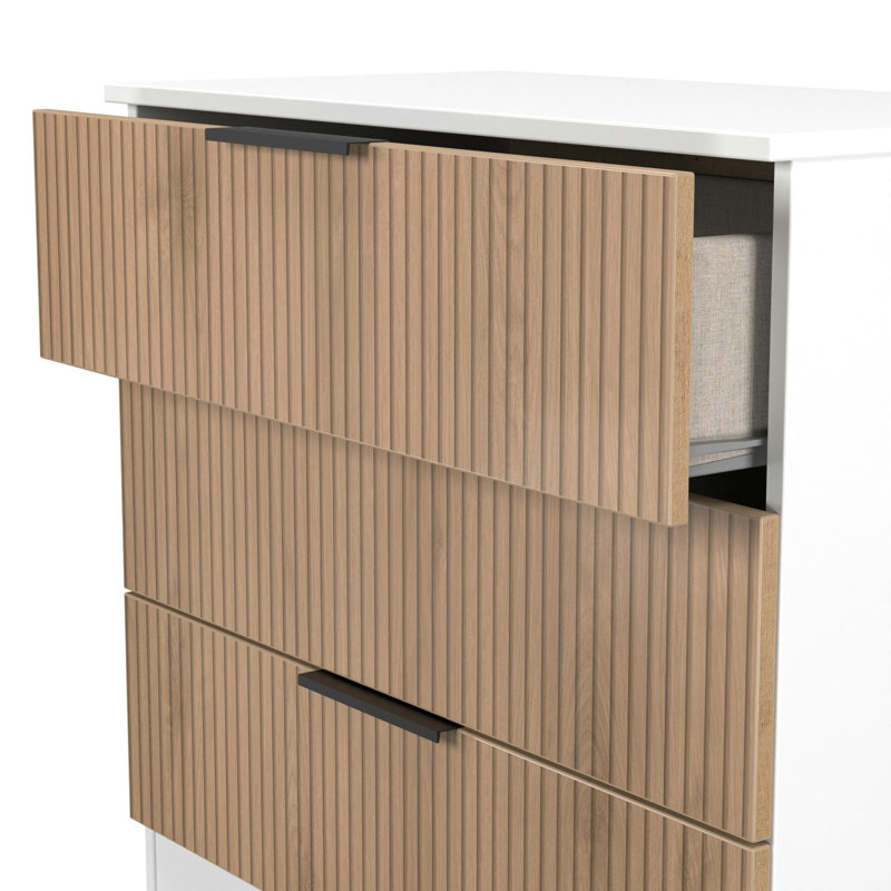 Bisceglia 74cm W 3 - Drawer Chest of Drawers