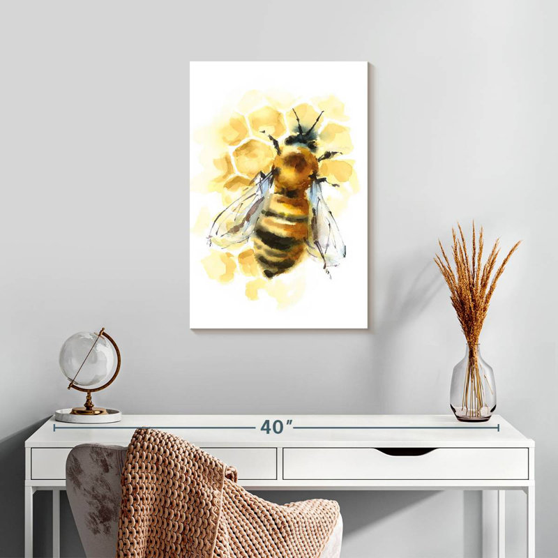 Abeille rayée, H 24 po x l 16 po