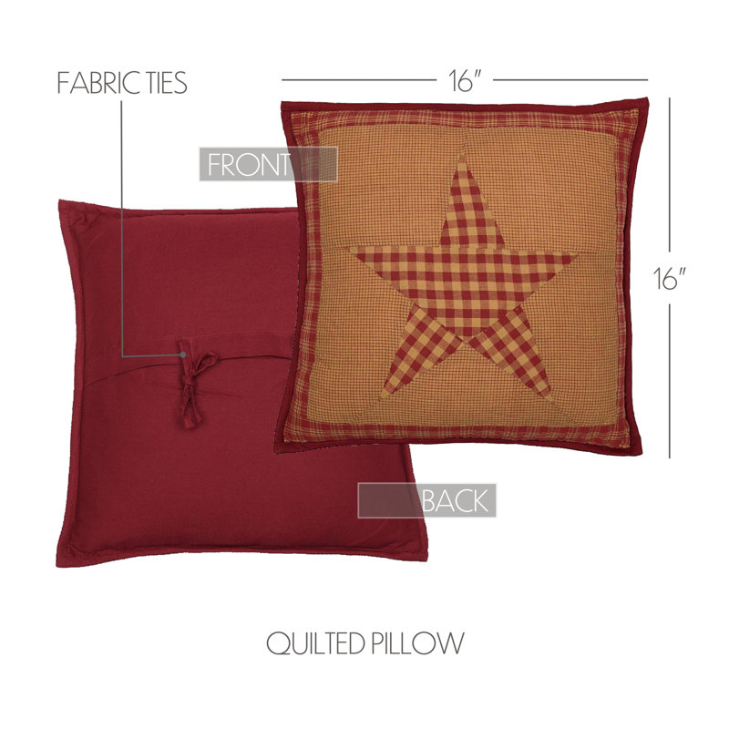 Coussin 100% coton Ninepatch Star