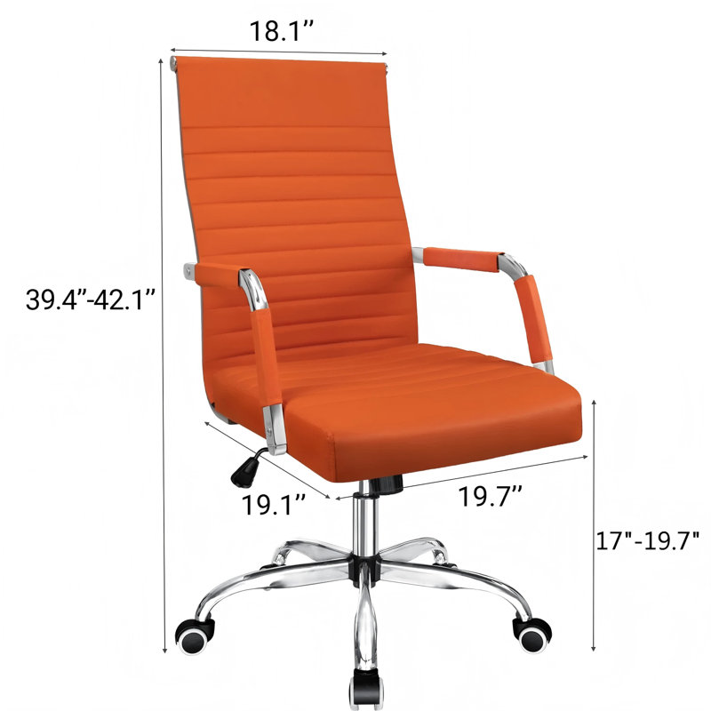 Kilbourne Conference Chair, Orange