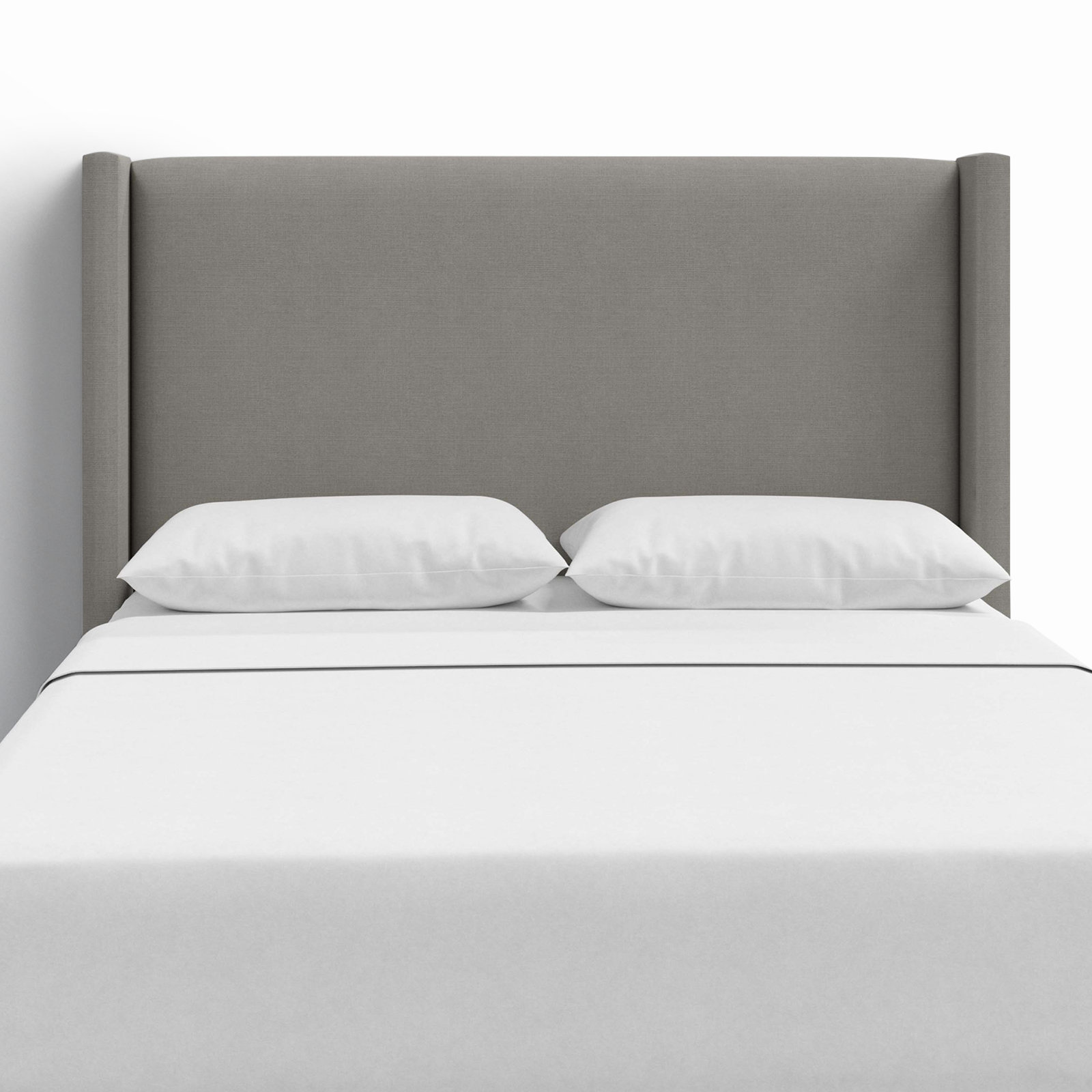 Hanson Upholstered Headboard, Twin, Classic Putty Linen