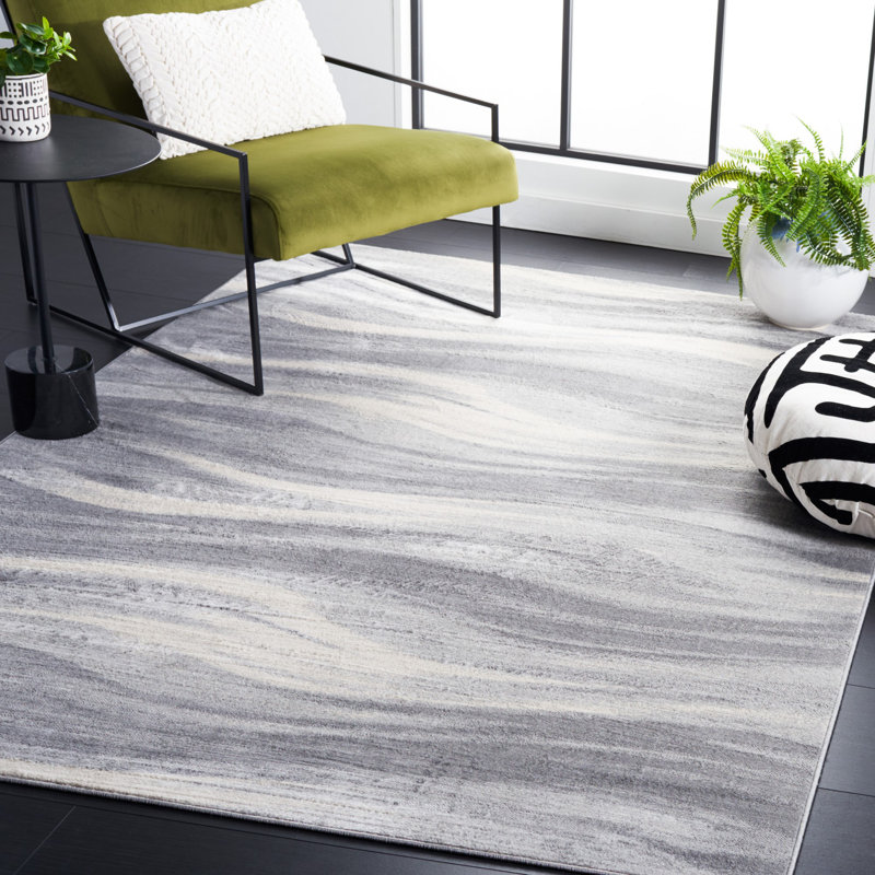 Jasper 100 Performance Abstract Rug, Rectangle 9' x 12'