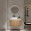 Ensemble de meuble-lavabo simple 32 "avec lavabo en céramique et portes à fermeture douce-540838104