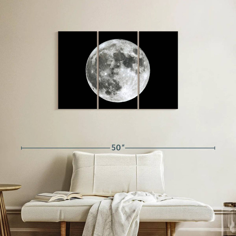 Oberle The Moon, 24" H x 38" W