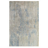 Handmade Silk and Wool Area Rug