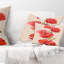 Coussin lombaire en bouquet de décorations