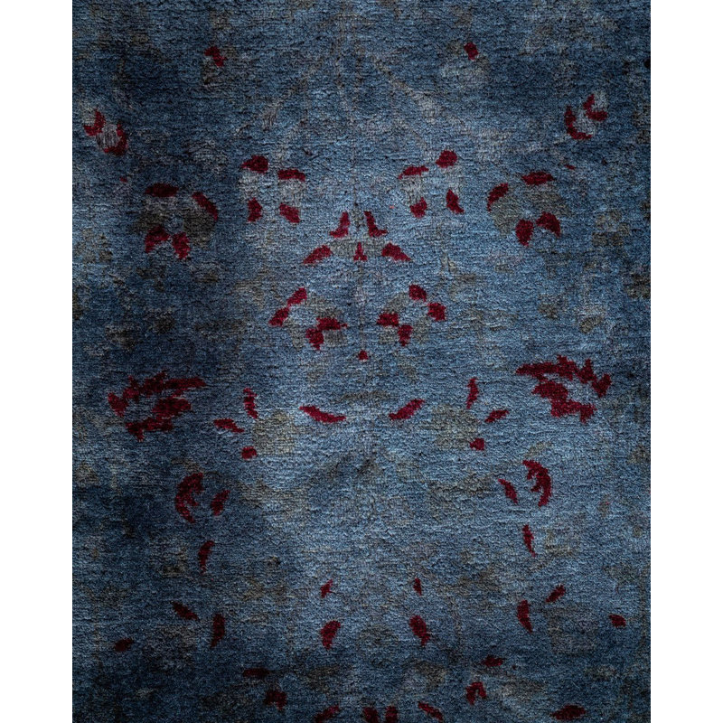 Fine Vibrance One-of-a-Kind 4'9" X 7'7" Hand Knotted Area Rug