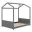 House Bed Wood Bed