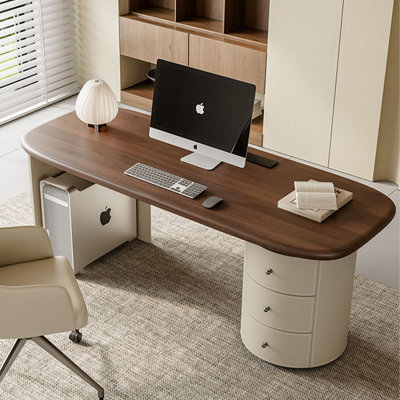 Bureau moderne et simple avec tiroirs
