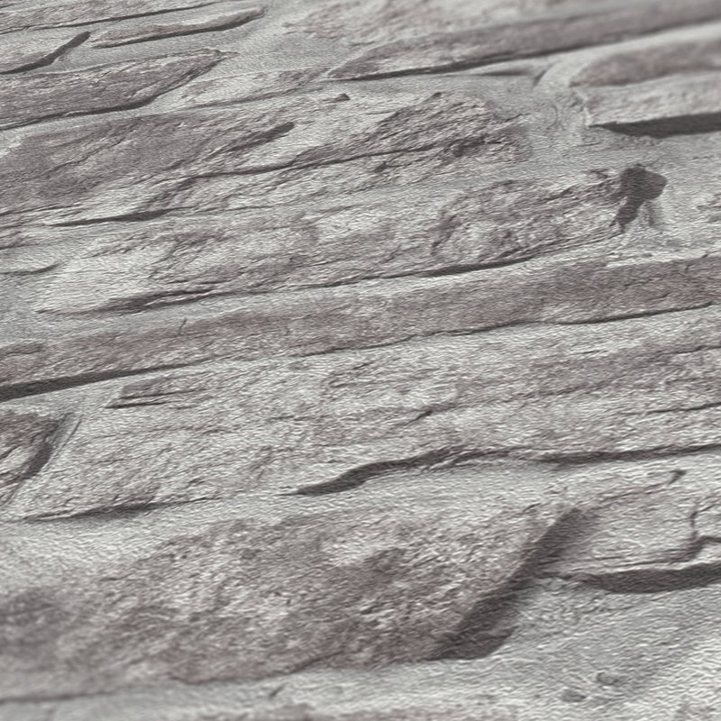 Rouleau de papier peint mural Bricks and More Collection, Gris