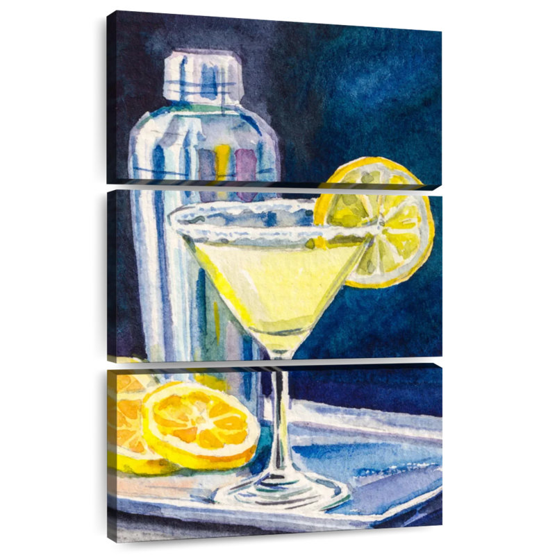 Yarlin Lemon Martini, 57" H x 36" W
