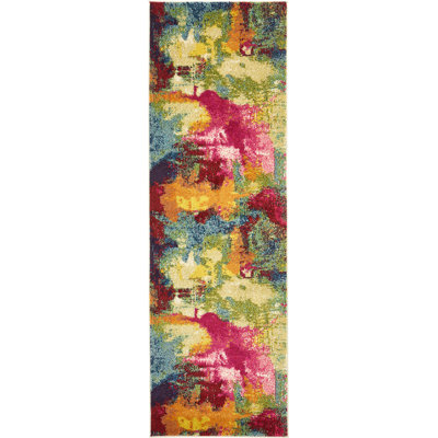 Rizer Washable Abstract Indoor Rug