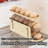 Egg Holder For Fridge Auto Rolling Egg Dispenser Cream