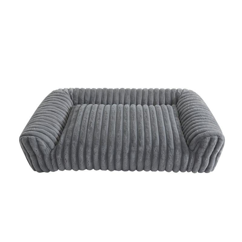 Canapé-lit Arlee Home & Pet, Gris, H 9 po x l 42 po x P 29 po