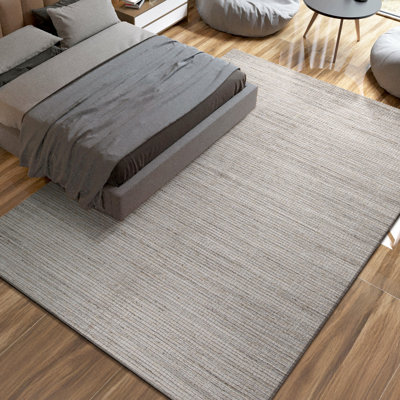 Handmade Wool Geometric Area Rug