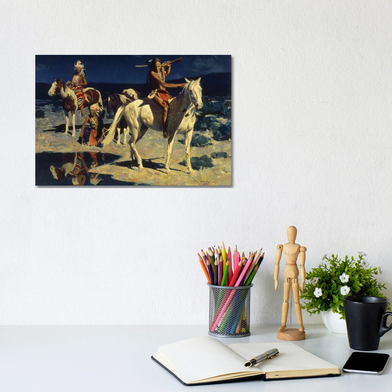 Lost Trail By David Mann - Wrapped Canvas Painting by David Mann - Wrapped Canvas Painting, 20.32cm H x 30.48cm W x 1.91cm D