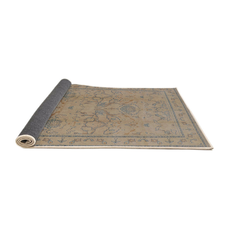 Tapis oriental beige, Rond 3 pi