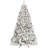 5FT Flocked Christmas Tree with Lights & Pine Cones