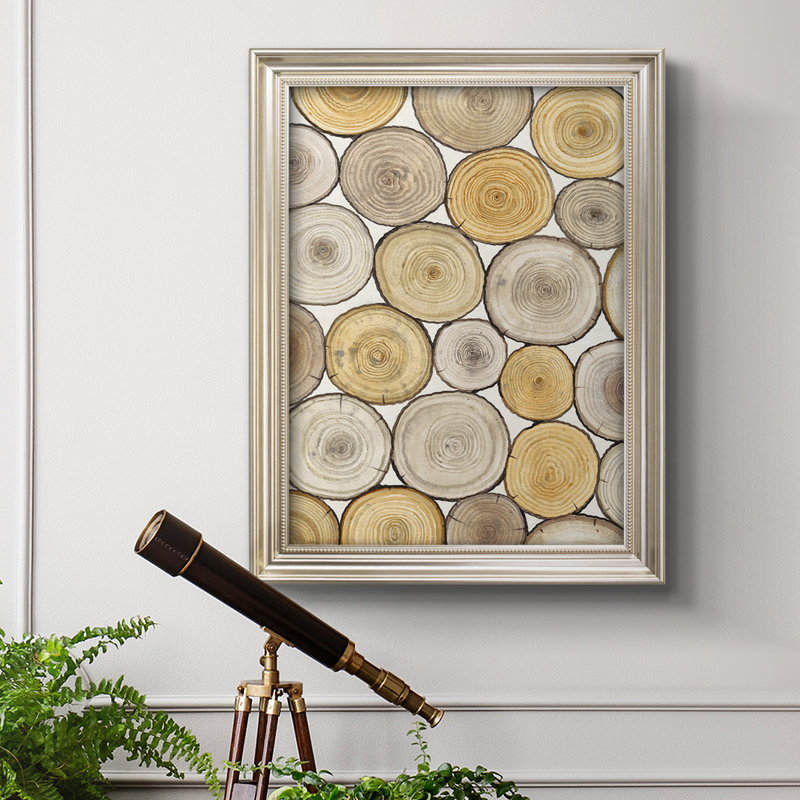 Tree Ring Study II - reproduction d'art sur toile, L 21 po x H 25 po