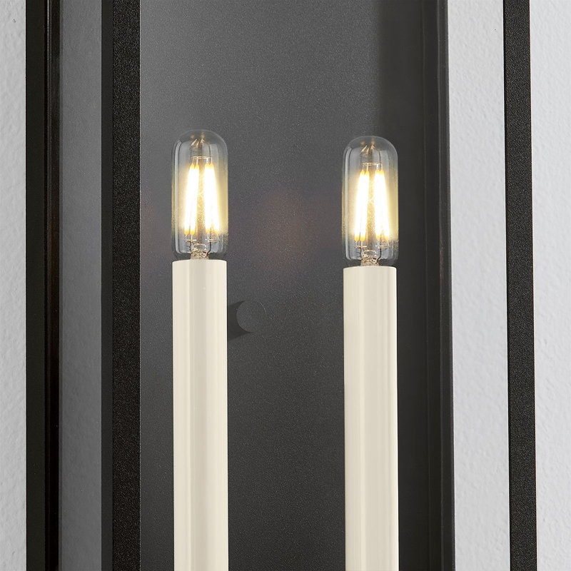 Gridley 2 Light Wall Sconce, 22.25" H x 9.25" W x 9.25" D