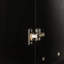Armoire autoportante noire pour la cuisine et la salle à manger. Deux portes, deux tablettes. 13,46 x 11,67 x 76,71, 57,82 lb Unité élégante. Et armoire de salle à manger, noir. Élégant. Fabrication