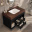 Ensemble de meuble-lavabo mural flottant 29,9 po-135276512