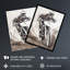 Pro Motocross Race Racing Watercolour Wall Art Print