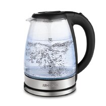 Electric Tea Kettles 1500W for Boiling Water, Longdeem Retro 1.7L Stainless Steel Hot Water Boiler with Automatic Shut Off & Boil-Dry Protection, BPA