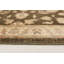 Tapis de bois one-of-kind à la main noué la 2010 ushak brun foncé 3 pi x 10 pi 1 po Yaak