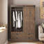 Armoire de rangement haute avec garde-robe de chambre à coucher-1473494160