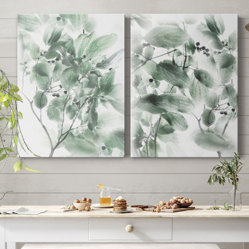 Irene Weisz - ensemble de 2 reproductions sur papier, H 48 po x l 72 po x P 1 po, Toile tendue, Pas de tapis