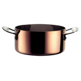 Toscana Pot with Lid 9.45" - 6 Pieces - Copper