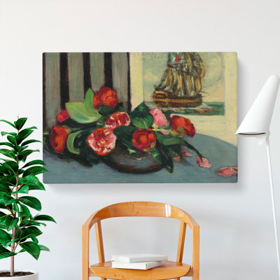 Flowers by Louis Anquetin - Wrapped Canvas