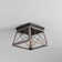Demetrious 1-Light 25cm Flush Mount