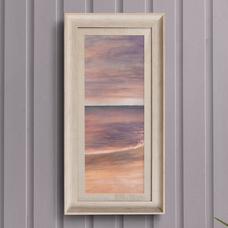 Etive - Single Picture Frame Print, Pink