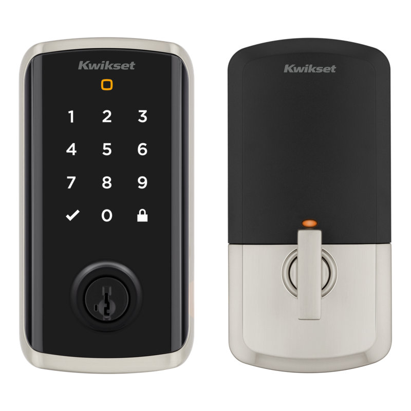 Halo Select Touchscreen Wi-Fi and Matter Enabled Smart Lock Deadbolt with Door Status Sensor and Intrusion Detection