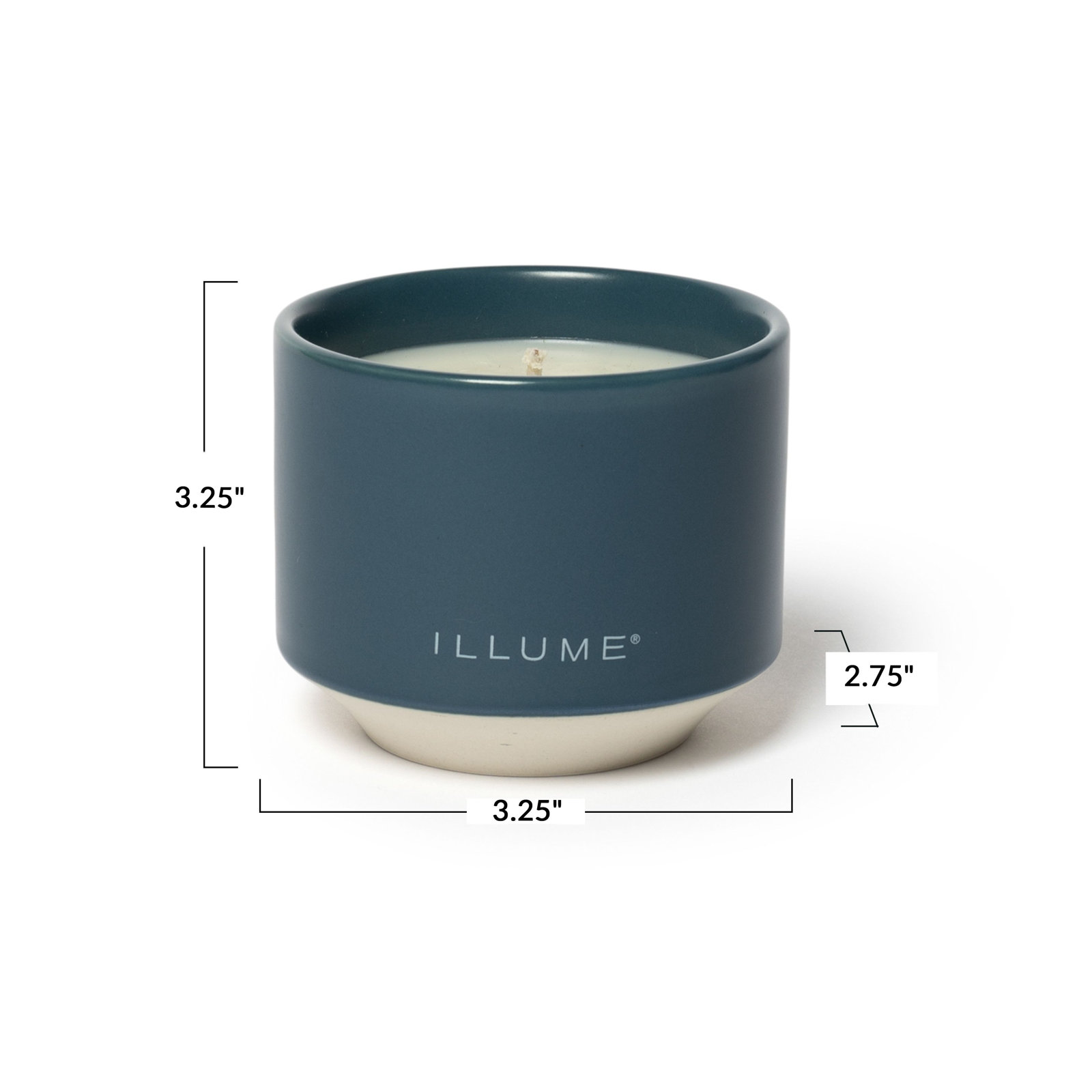 Hidden Lake Scented Jar Candle, Matte Ceramic