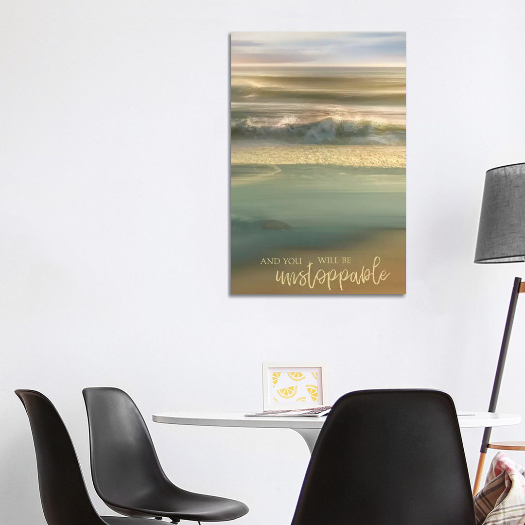 You Will Be Unstoppable by Mike Calascibetta - Graphic Art Print on Canvas
